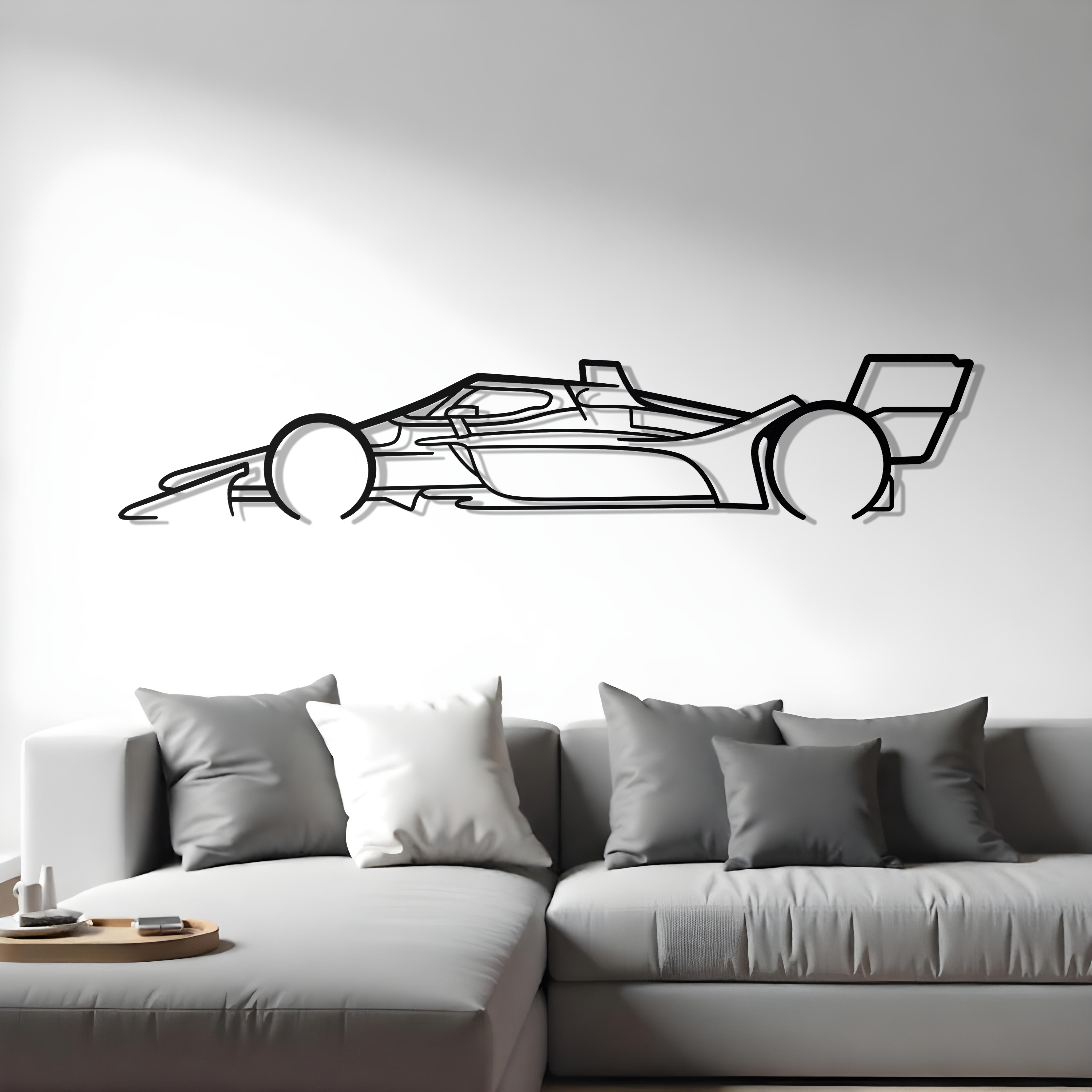 Indy Car 2022 Classic Metal Silhouette