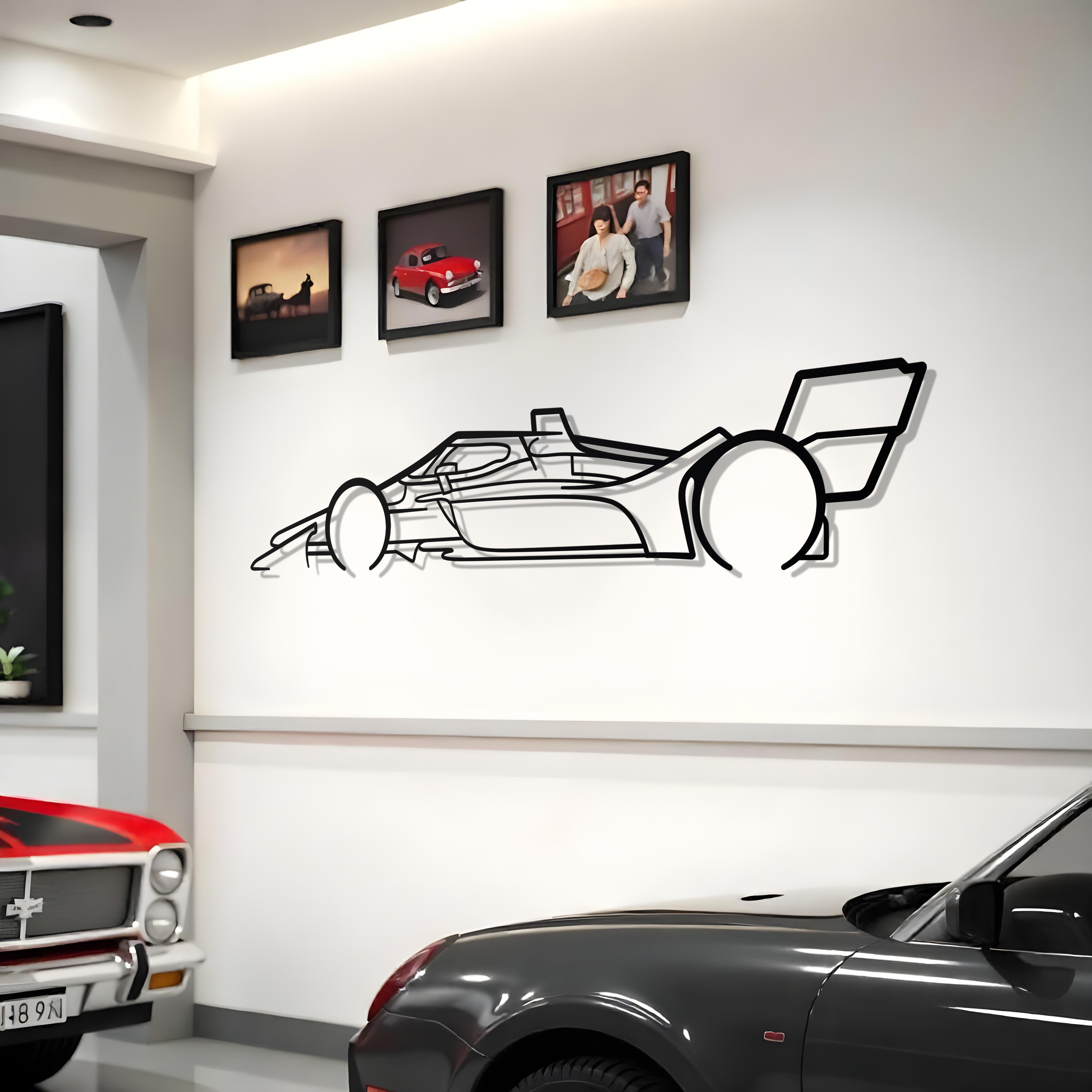 Indy Car 2022 Classic Metal Silhouette