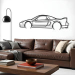 1992 Honda NSX-R Metal Silhouette