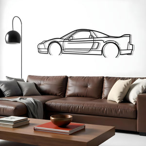 1992 Honda NSX-R Metal Silhouette