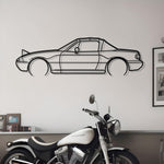 1991 Mazda Miata Metal Silhouette