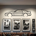 1992 Toyota Supra MK3 Metal Wall Decor