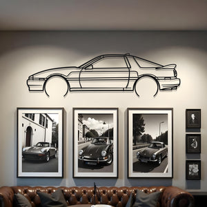 1992 Toyota Supra MK3 Metal Wall Decor