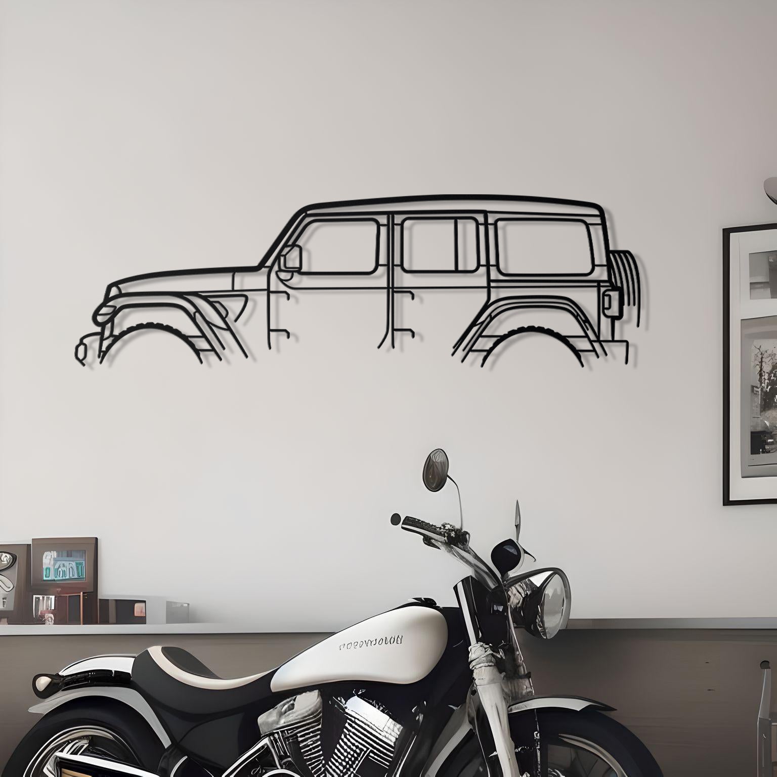 Wrangler Classic Metal Silhouette