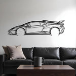 Lamborghini Huracan STO Metal Silhouette