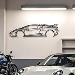 Lamborghini Huracan STO Metal Silhouette