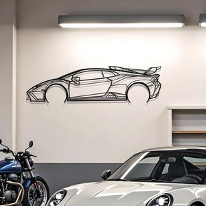 Lamborghini Huracan STO Metal Silhouette