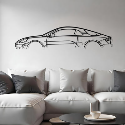 Alpine A110 Classic Metal Silhouette