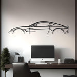 Aston Martin Vantage 2020 Classic Metal Silhouette