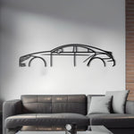 2013 Mercedes-Benz CLS 550 Detailed Metal Silhouette