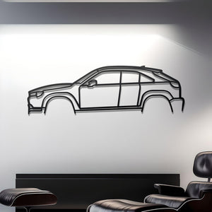 2023 Mazda MX-30 Detailed Metal Silhouette