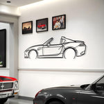 Mazda MX-5 RF Metal Silhouette