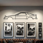 Mazda RX-7 FC GTU Classic Metal Silhouette
