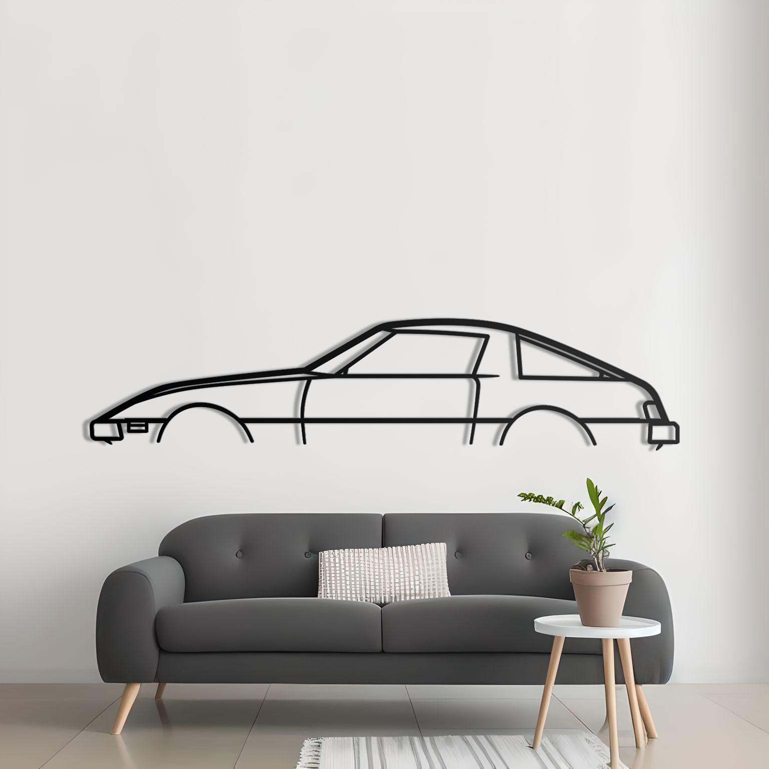 1978 Mazda RX7 MK1 Metal Wall Art