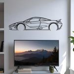 McLaren 720S Metal Silhouette