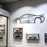 McLaren 720S Metal Silhouette