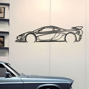 2022 McLaren P1 GTR Metal Silhouette