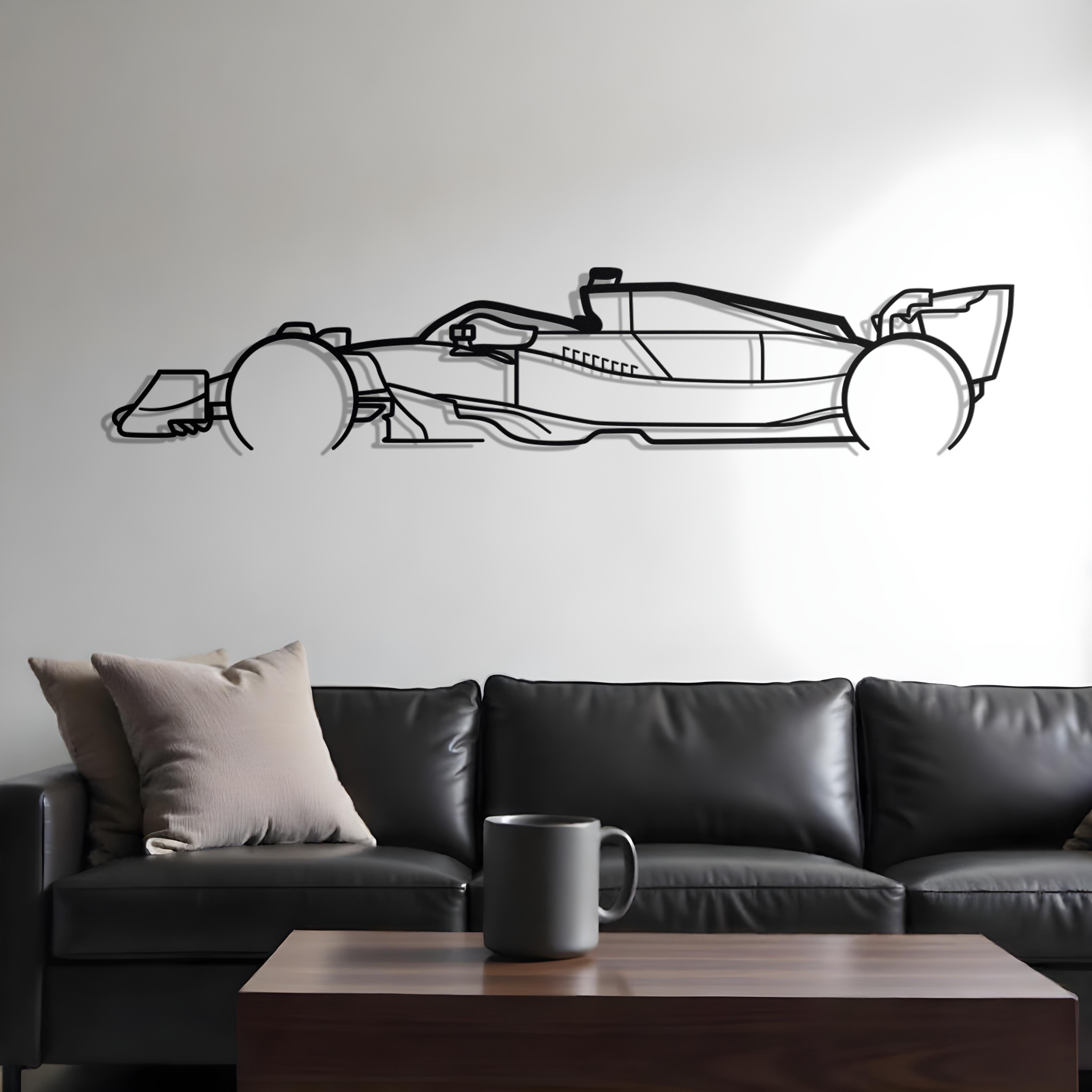 2023 Mercedes-AMG F1 Metal Silhouette