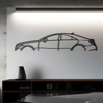 Mercedes Benz CLS63 AMG Metal Wall Decor