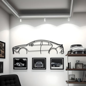 Mercedes CLA 45S Metal Wall Art