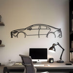 Mercedes CLA 45S Metal Wall Art