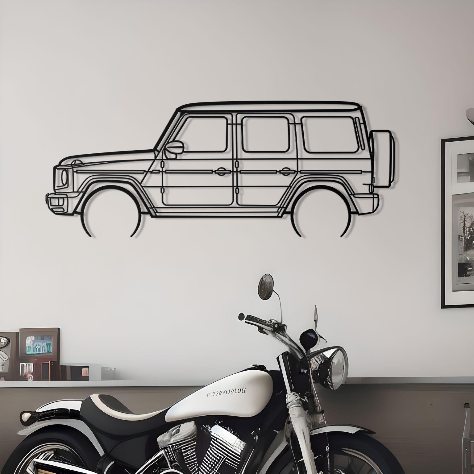 Mercedes-Benz G-Class 2020 Metal Silhouette