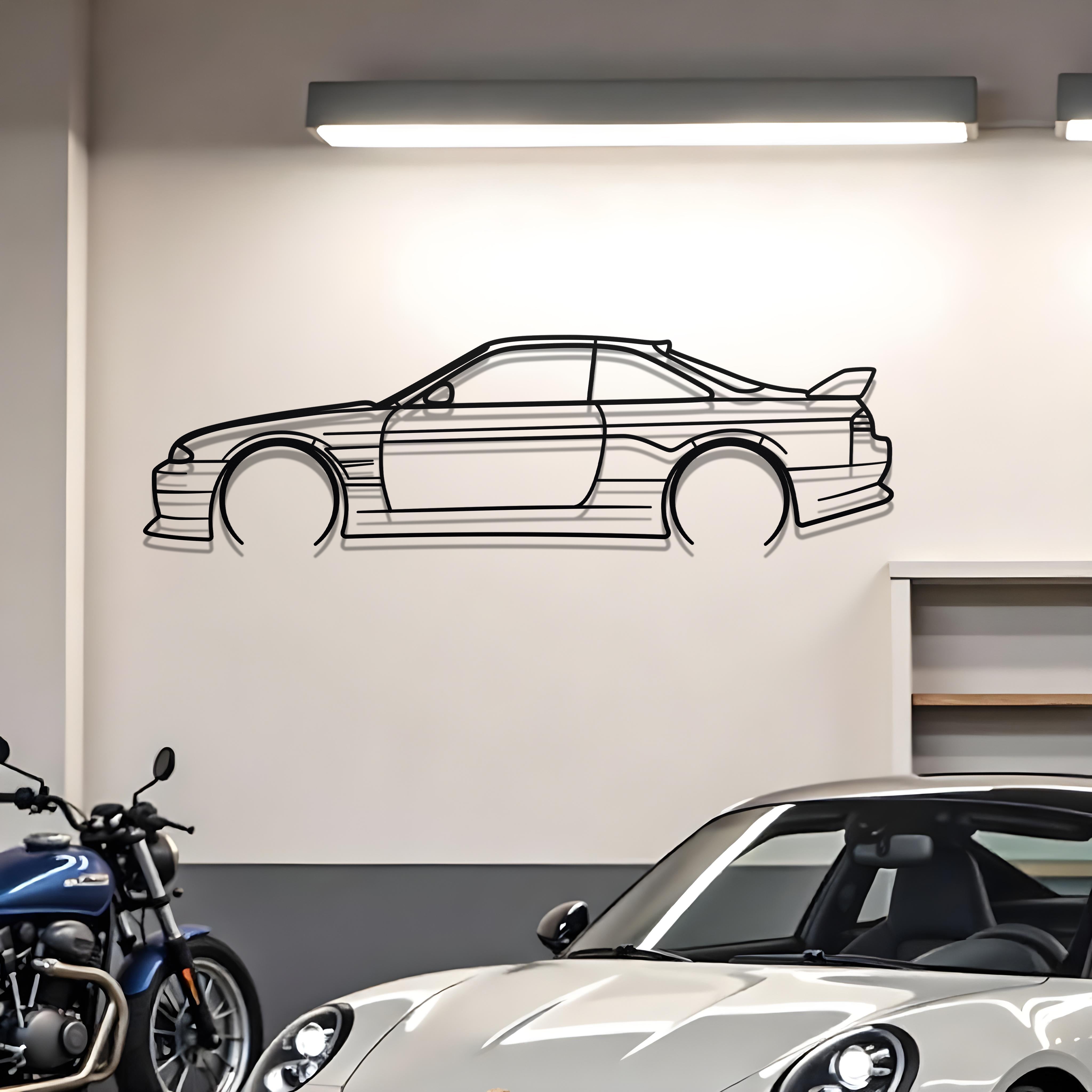 1998 Nissan Silvia S14 / 200SX Metal Silhouette