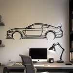 2018 Ford Mustang GT 5.0 Metal Silhouette