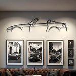 Honda S2000 Classic Metal Silhouette