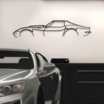 Corvette C3 L88 Classic Metal Silhouette