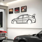 2021 Subaru WRX STI Metal Silhouette