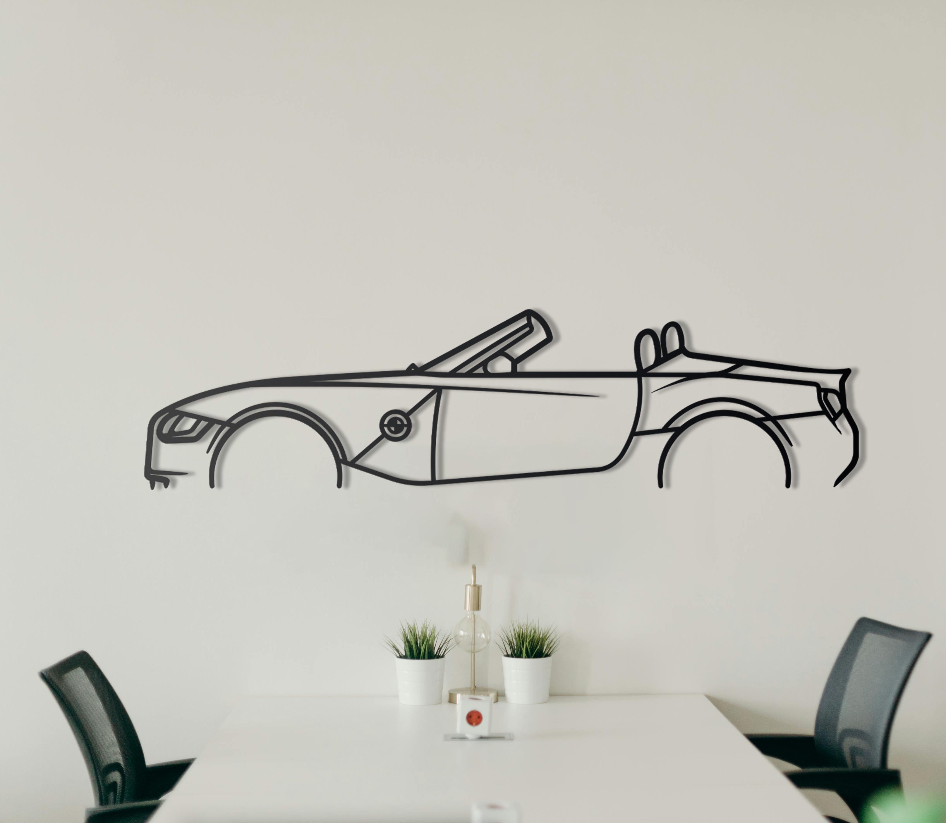 2006 BMW Z4 Metal Wall Decor