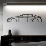 Mercedes-Benz CLS 550 Metal Wall Decor