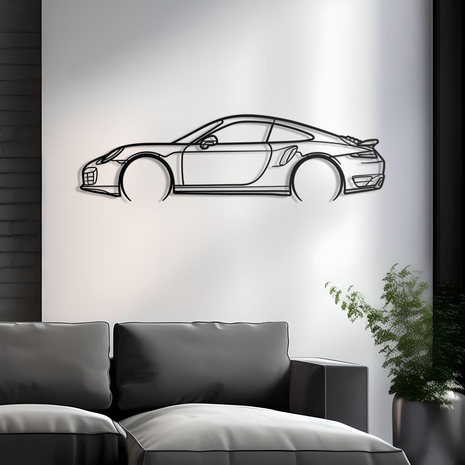 2015 Porsche 911 Turbo S  Metal Wall Decor