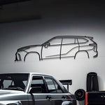 2023 Toyota Highlander Metal Wall Decor