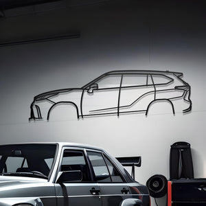 2023 Toyota Highlander Metal Wall Decor