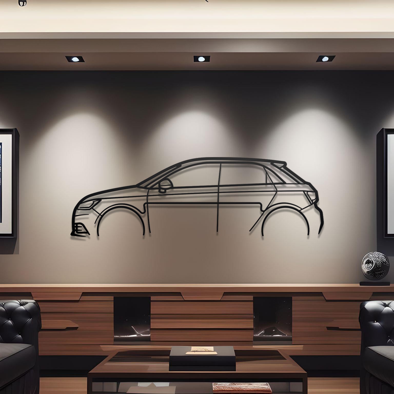 2017 Audi A1 Metal Wall Decor