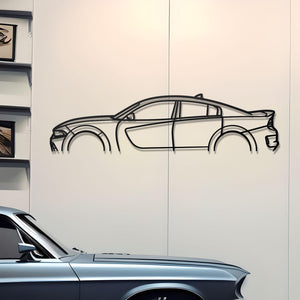 2021 Dodge Charger Scat Pack Metal Wall Decor