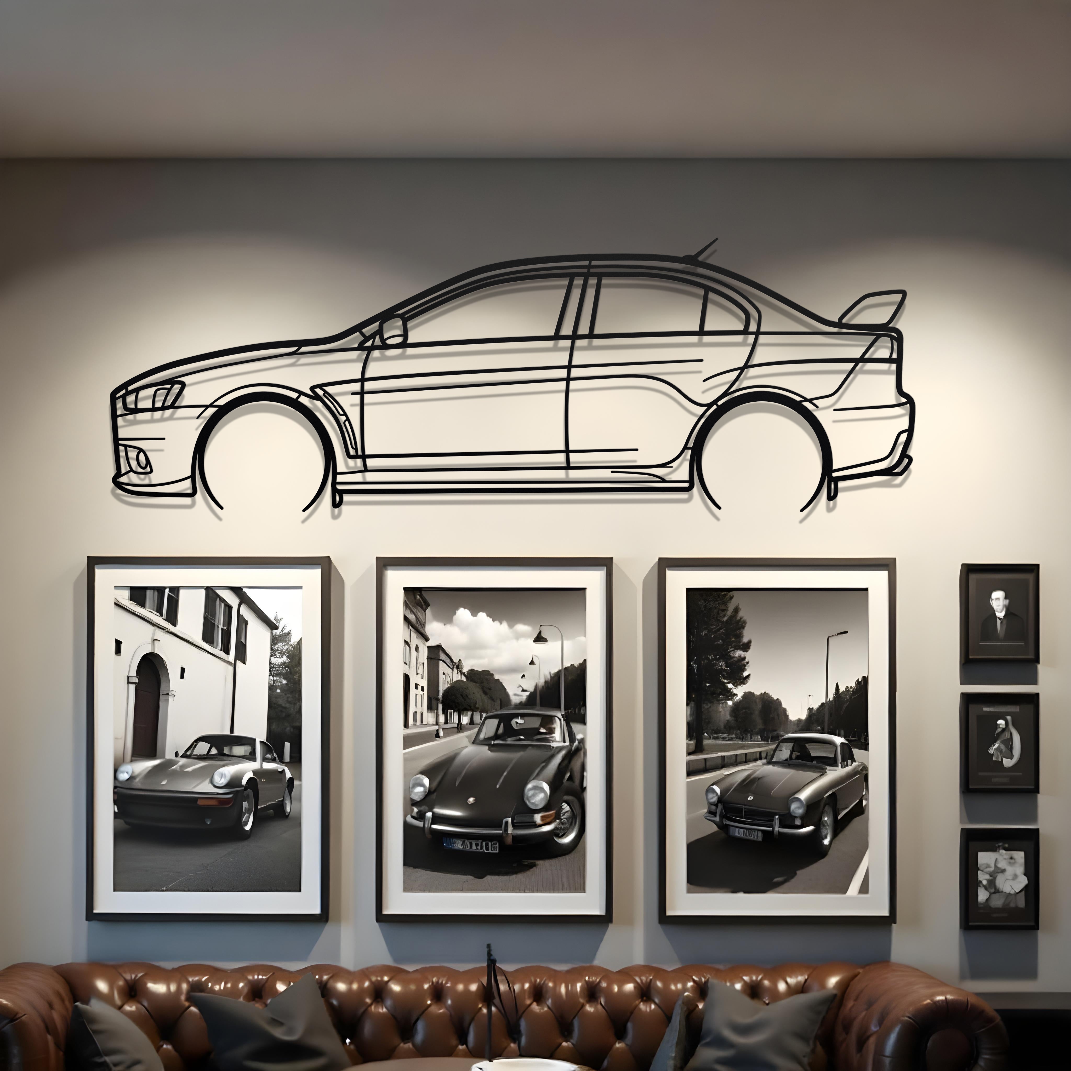 2012 Mitsubishi Evolution X Metal Silhouette