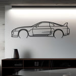 1998 Toyota Supra MK4 Metal Wall Decor