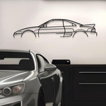 Toyota MR2 Classic Metal Silhouette