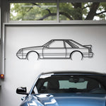 1985 Mustang GT Metal Silhouette