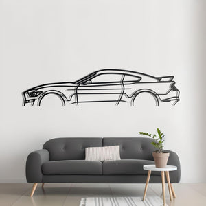 2020 Ford Mustang Shelby GT500 Metal Wall Art