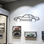 1990 Mustang Foxbody Notchback Metal Wall Art