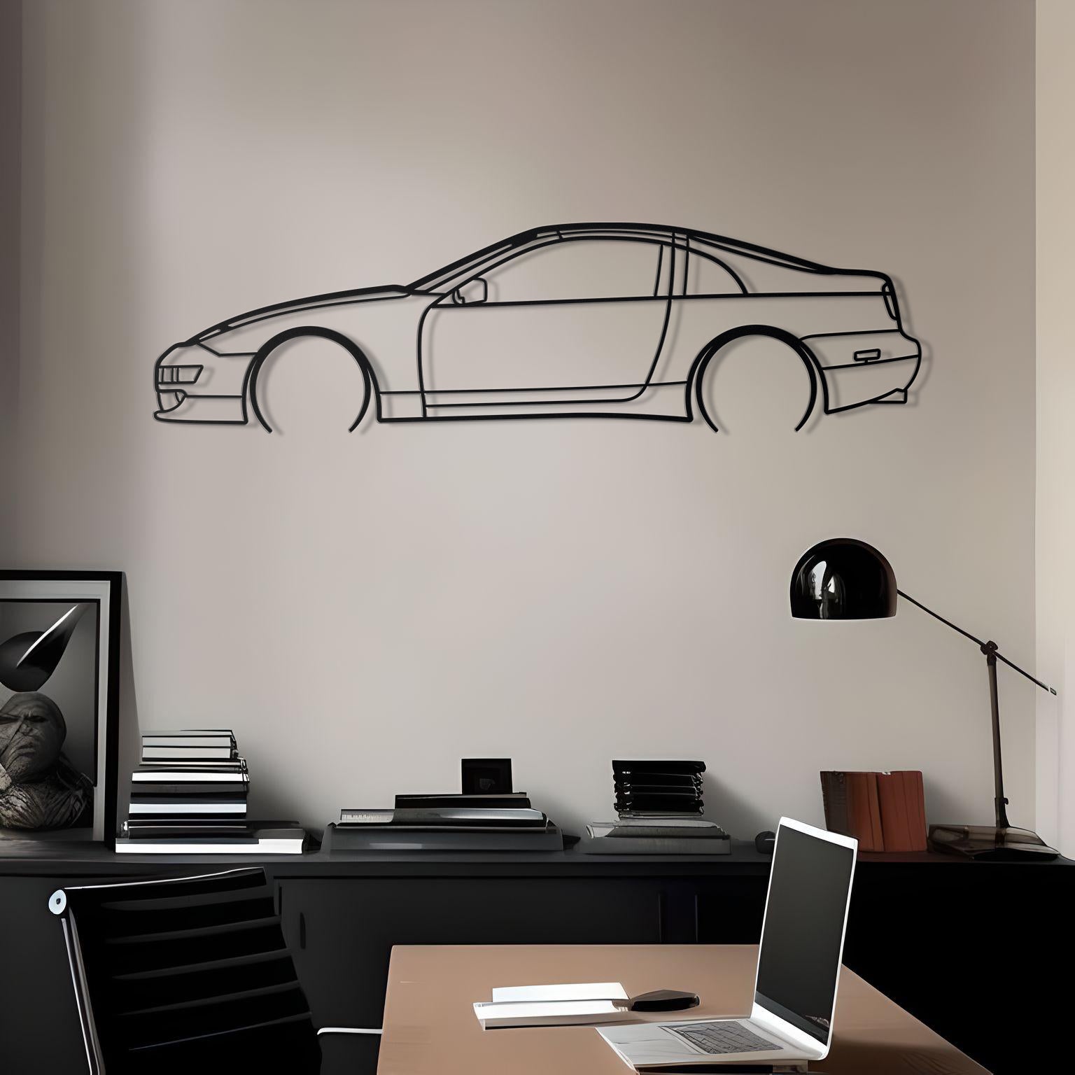 Nissan 300ZX Metal Silhouette