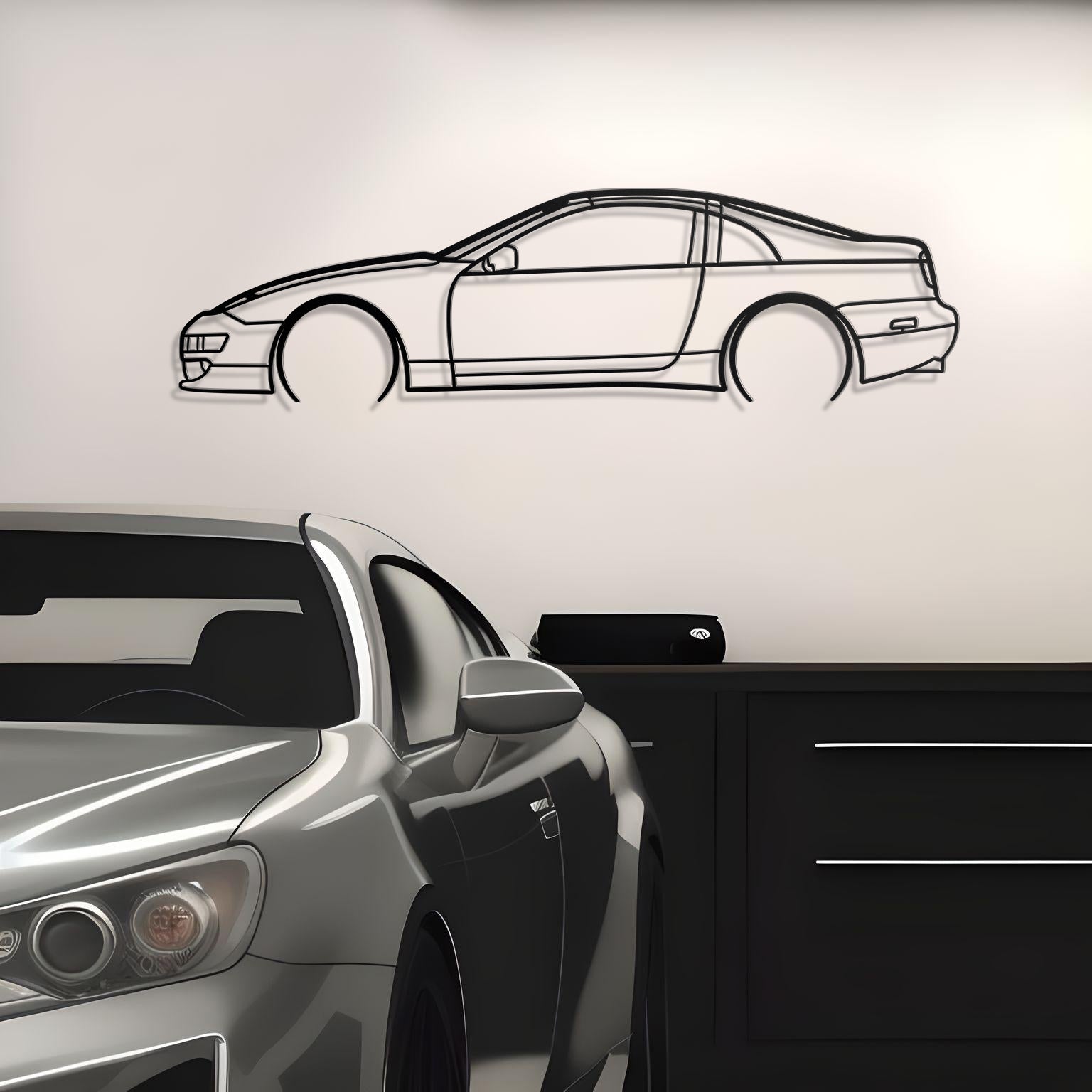 Nissan 300ZX Metal Silhouette
