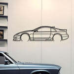 2000 Nissan 300ZX Z32 Metal Silhouette