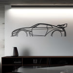 2020 Nissan GT-R R35 Liberty Walk Metal Wall Art