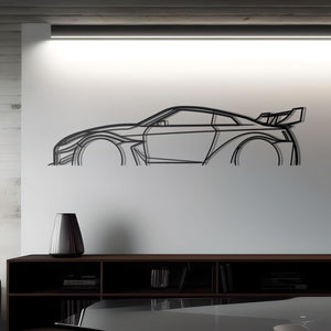 2020 Nissan GT-R R35 Liberty Walk Metal Wall Art