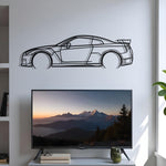 2019 Nissan GT-R R35 Metal Silhouette